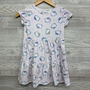 Peplum Dress Hello Kitty & Hearts 6-6x
