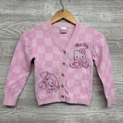 Sweater Cardigan Checkered 4-5
