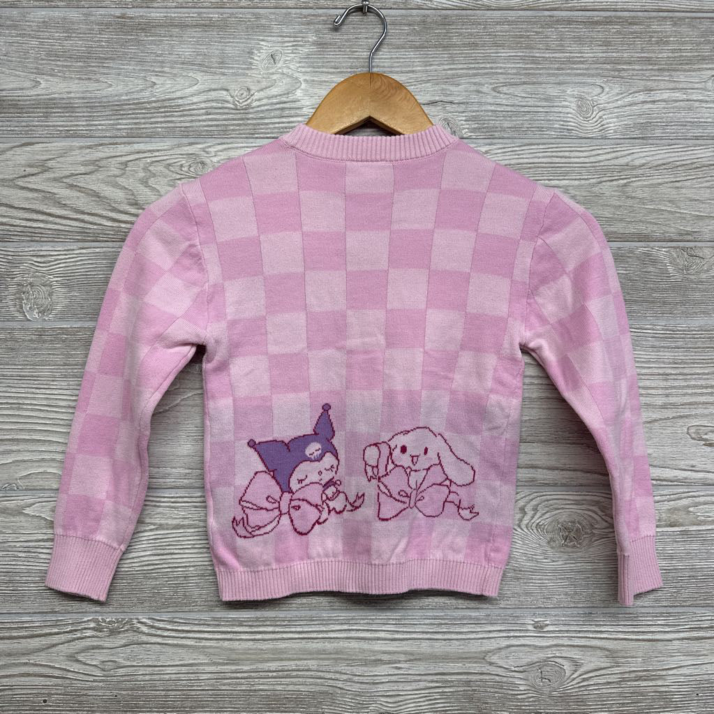 Sweater Cardigan Checkered 4-5