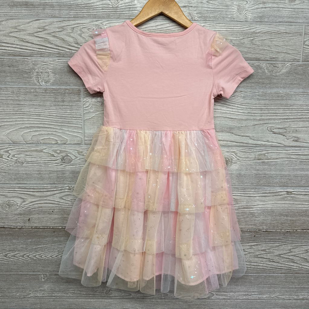 Dress W/ Tiered Tulle Skirt Star Journey 10