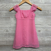 Tank Sheer Checkered Dress 6-7