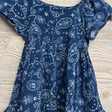 Tiered Dress Paisley Print 4-5