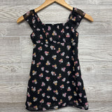Tank Sheer Floral Dress 6-7