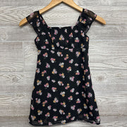 Tank Sheer Floral Dress 6-7