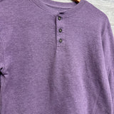 Ribbed Henley Shirt 10-12