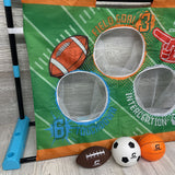 3 in 1 Moving Multi Sports Toy Basketball Set