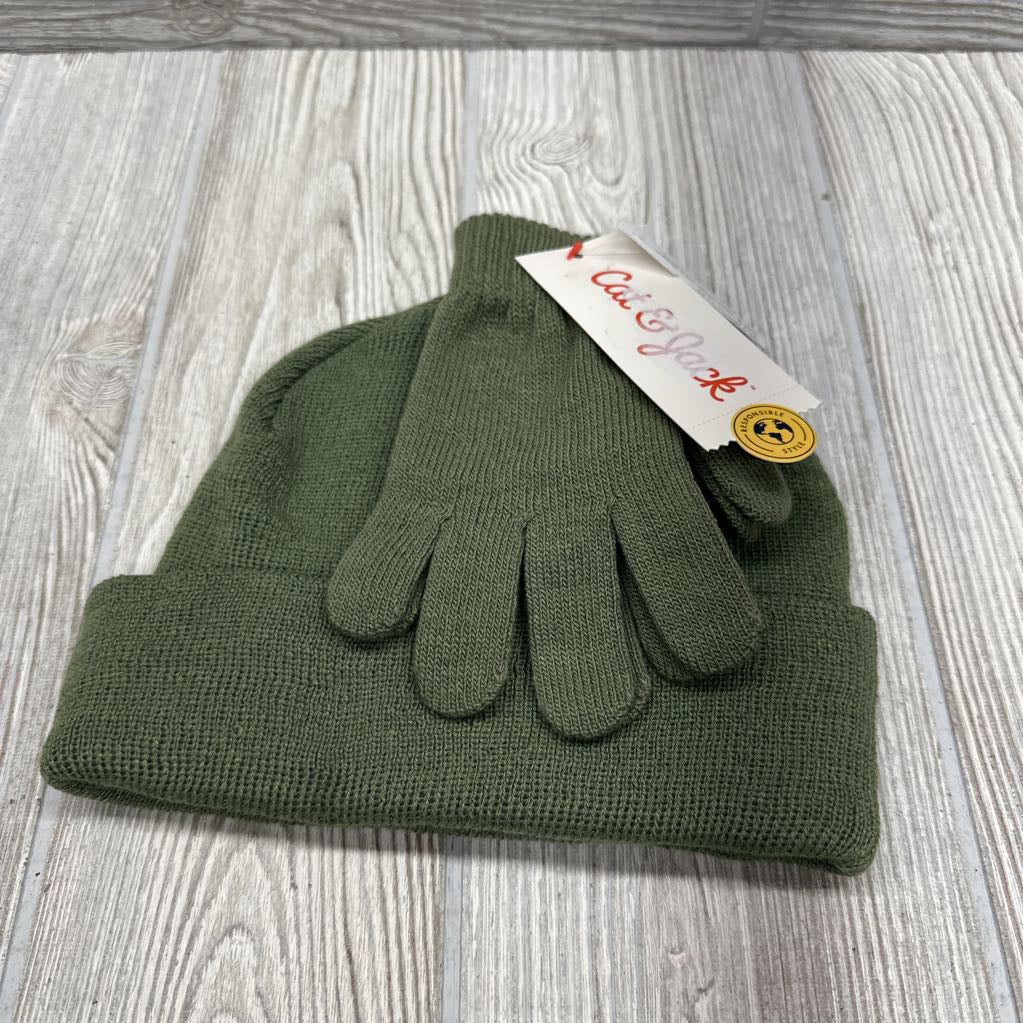 NEW Knit Winter Hat & Gloves