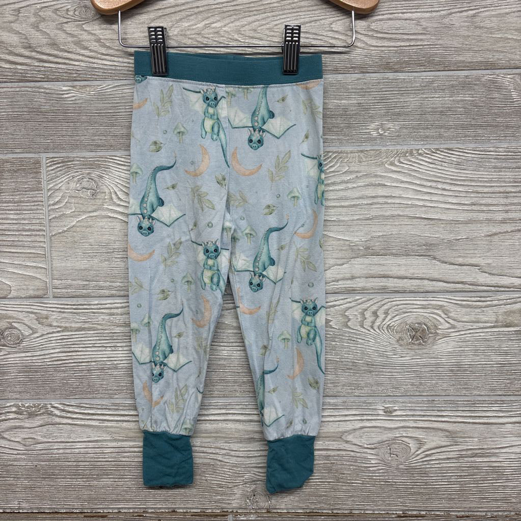 2 Pc Bamboo Pjs Dragons 12-18M