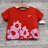 Active Shirt Flowers & Shorts 2t
