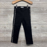 Jeggings Side Stripe Animal Print 4t