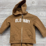 Full Zip Hoodie Logo & Sweatpants 6-12M