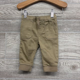 Drawstring Pull On Pants 0-3M