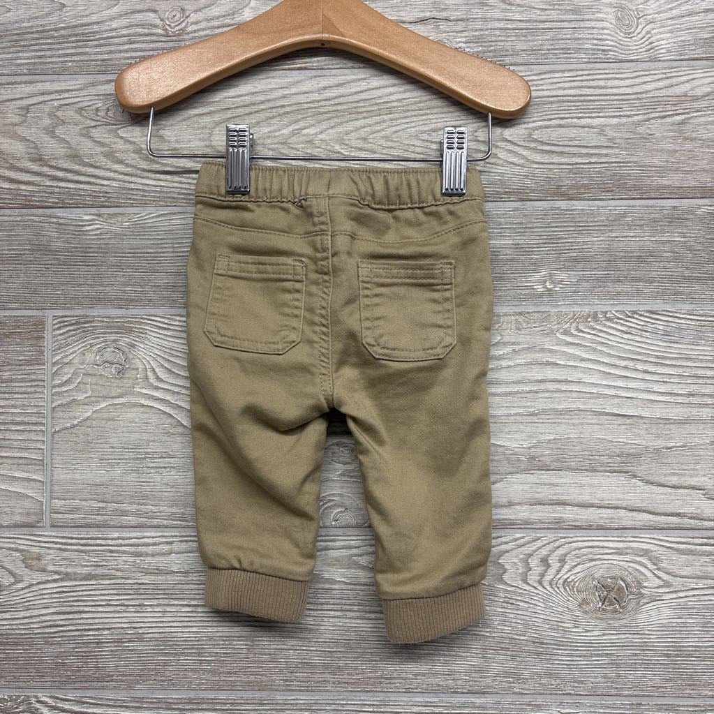 Drawstring Pull On Pants 0-3M