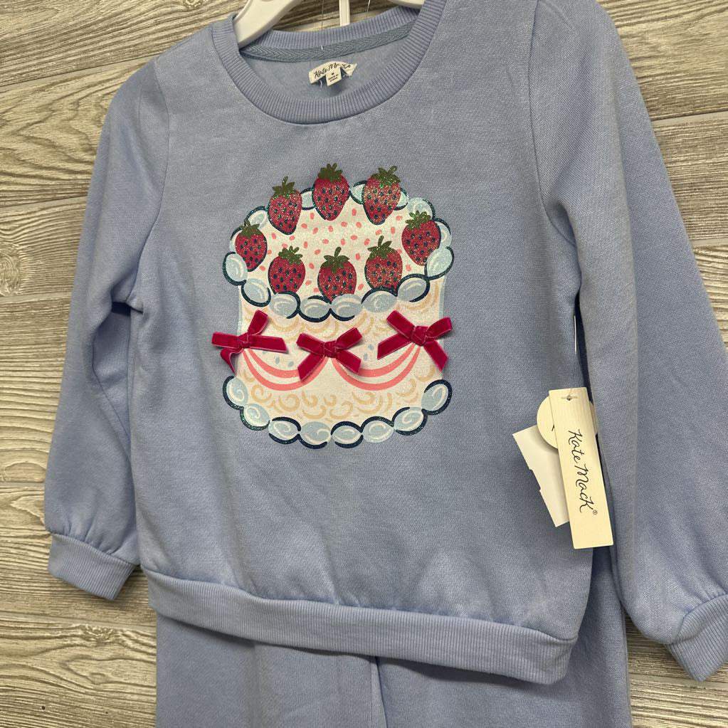 NEW Crewneck & Sweatpants Cake W/ Strawberries 6