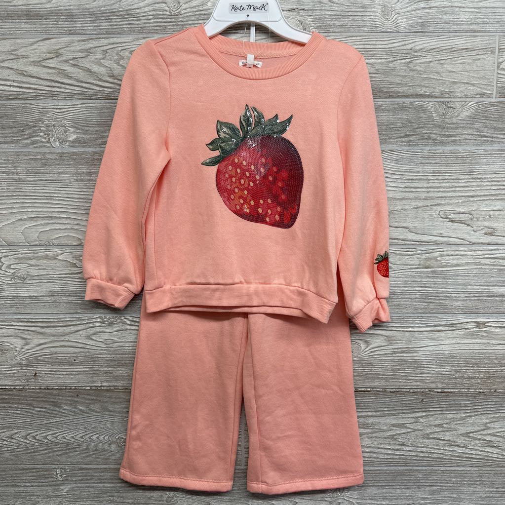 NEW Crewneck & Sweatpants Cake W/ Sequin Strawberry6