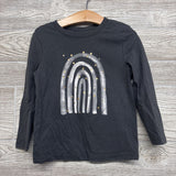 LS Shirt Rainbow 4t