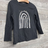 LS Shirt Rainbow 4t