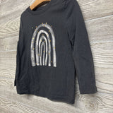 LS Shirt Rainbow 4t