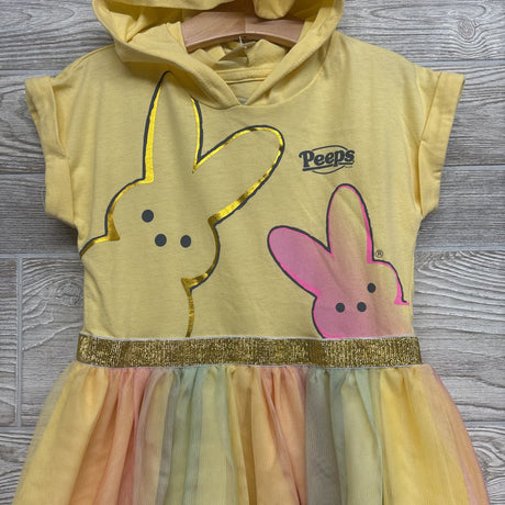 Tulle Dress W/ Hood Rabbits 6-6x
