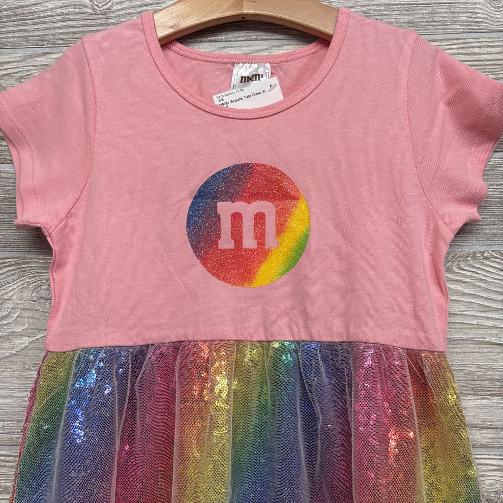 Sequins Tulle Dress 5t