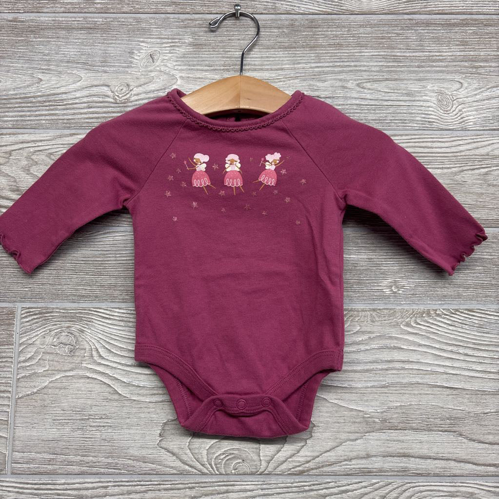 LS Bodysuit Fairies 0-3M
