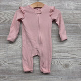 Soft Outfit W/ Ruffles & Stripes 0-3M