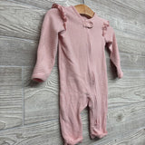 Soft Outfit W/ Ruffles & Stripes 0-3M