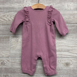 Waffle Knit Outfit W/ Ruffles 0-3M