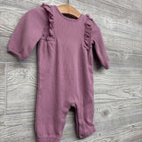 Waffle Knit Outfit W/ Ruffles 0-3M