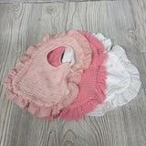 3 Pk Bibs Flowers & Solid