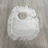 3 Pk Bibs Flowers & Solid
