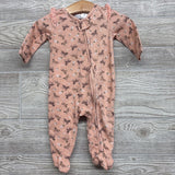 Sleep N Play Horses & Flowers Ruffles 3-6M