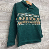 Shawl Collar Pullover Bears & Trees 5t