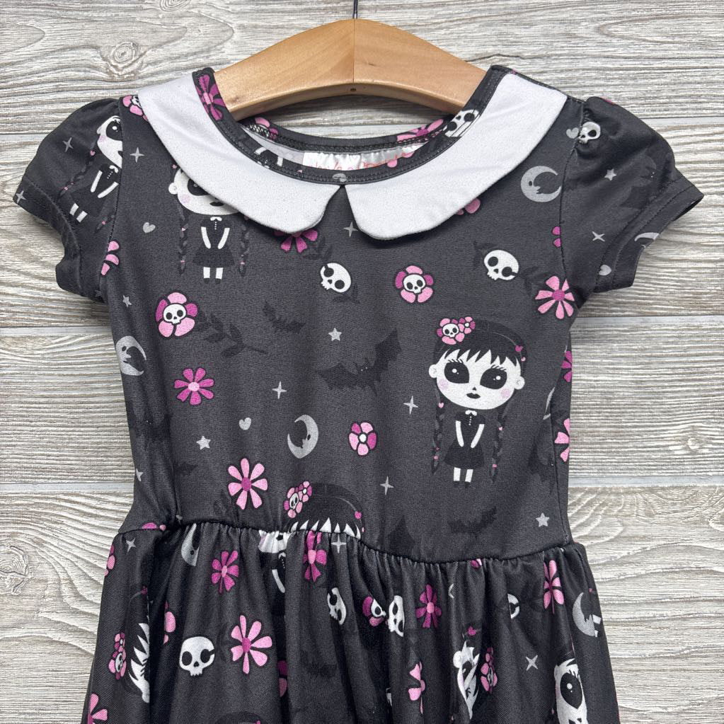 Dress Scallop Neckline Wednesday 12-24M
