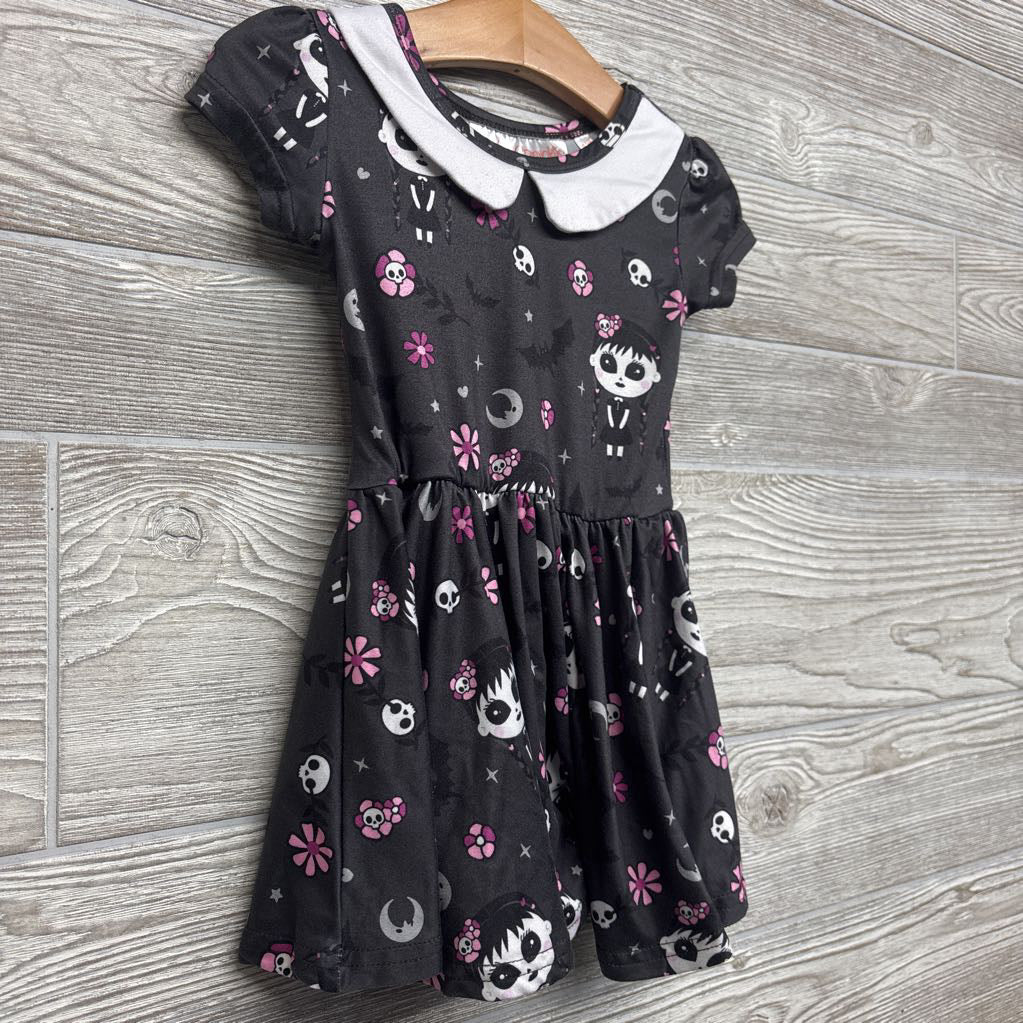 Dress Scallop Neckline Wednesday 12-24M
