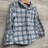 Gingham Button Up Shirt 5t