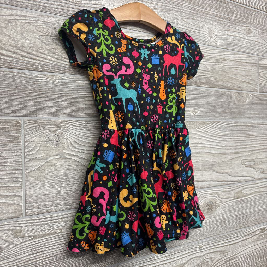 Dress Deer, Snowman, Trees 12-24M
