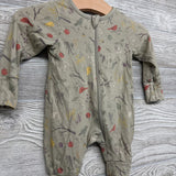 Viscose Coverall Birds, Flowers NB