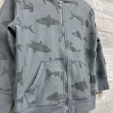 Full Zip Hoodie Terry Sharks 4t