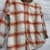 Plaid Button Up Shirt W/ Hood 4t