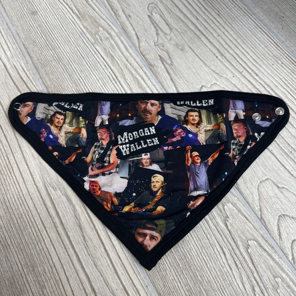 Mogan Wallen Bamboo Bandana Bib