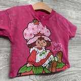 Weathered French Terry Shirt Berry Cute 18M