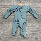 Ribbed Sleep & Play Bicycles Preemie
