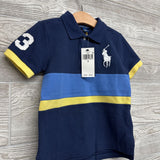 NEW Polo Shirt Stripes 3t