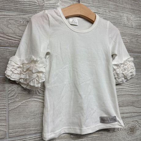 Ruffle Cuff LS Shirt 18M