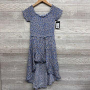 NEW Smocked Maxi Romper Flowers 7-8