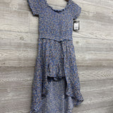 NEW Smocked Maxi Romper Flowers 7-8