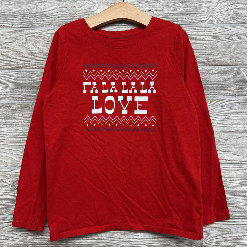 LS Shirt FaLaLaLa Love 7-8