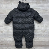 Puffer Snowsuit Polka Dots 0-6M