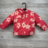 3 In 1 Winter Coat Flowers 12M